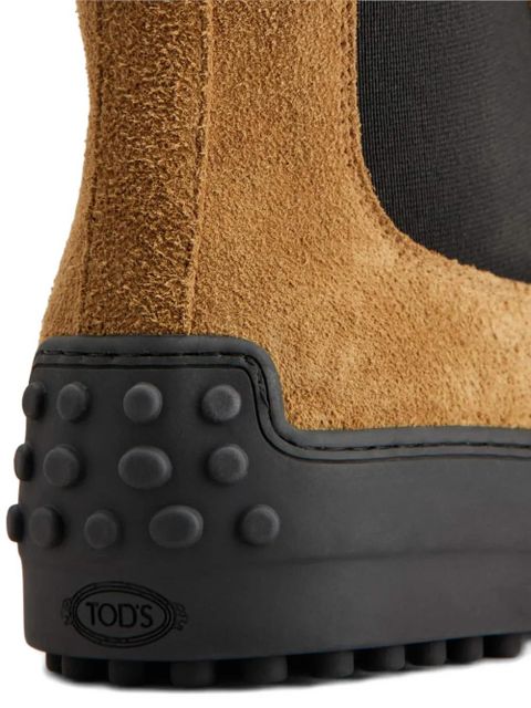 Tod's Gommino chelsea boots - Brown