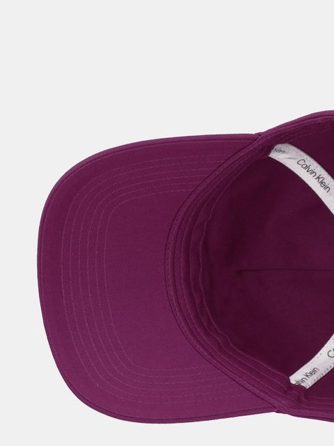 Calvin Klein czapka z daszkiem kolor różowy LV04F5085G