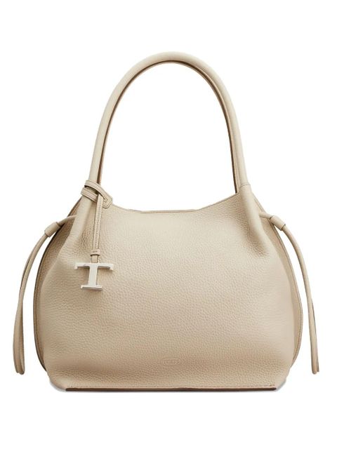Tod's medium leather tote bag - Neutrals - zdjęcie produktu nr 1