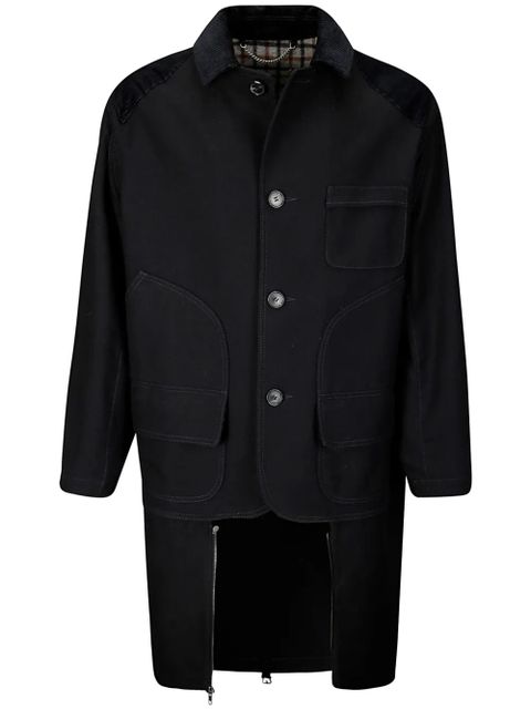 Maison Margiela panelled coat - Black - zdjęcie produktu nr 1