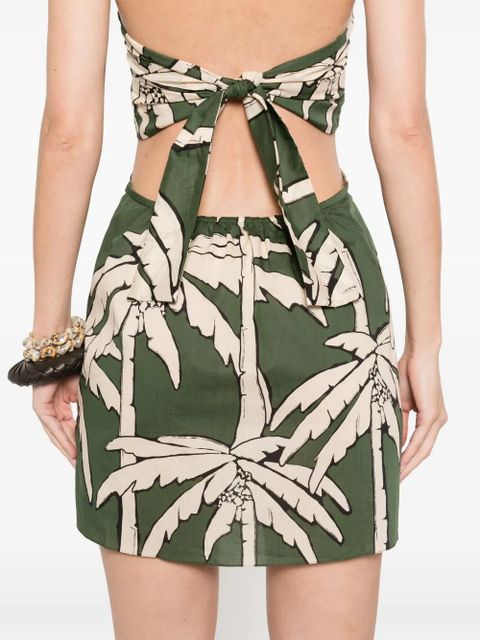 Johanna Ortiz Heart Pirate mini dress - Green