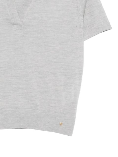 ANINE BING V-neck short-sleeve T-shirt - Grey