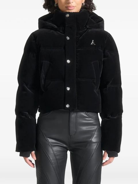 Manière De Voir Maéva detachable-hood puffer jacket - Black - zdjęcie produktu nr 1