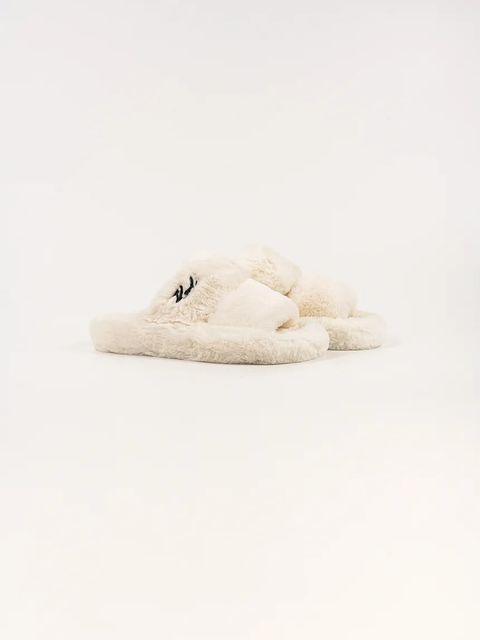 Karl Lagerfeld kapcie HYPNOS kolor beżowy KL80674 - zdjęcie produktu nr 2