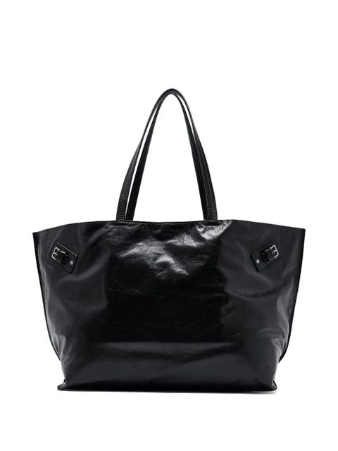 Proenza Schouler large Days Carryall buckle-detail tote bag - Black - zdjęcie produktu nr 1