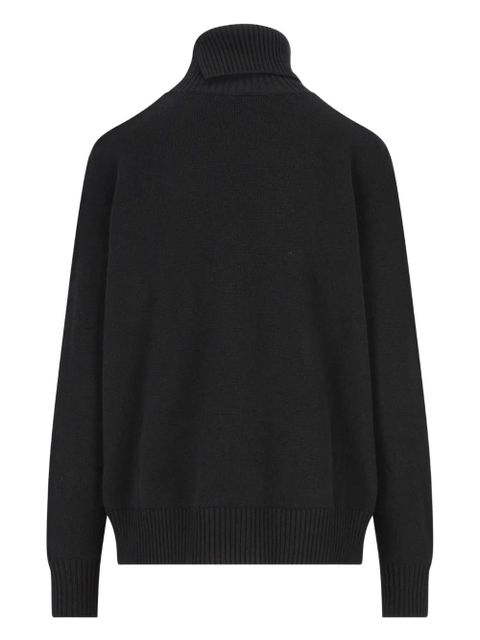 Givenchy logo-detail turtleneck sweater - Black