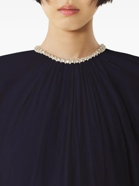 Lanvin embellished maxi dress - Blue