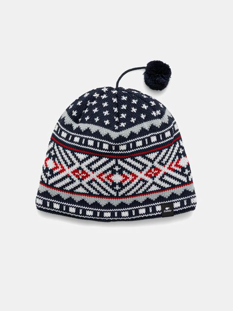 Eisbar czapka z dodatkiem wełny Hanz MÜ kolor granatowy E31018 - zdjęcie produktu nr 1