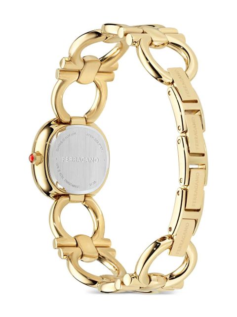 Ferragamo Double Gancini 25mm - Red