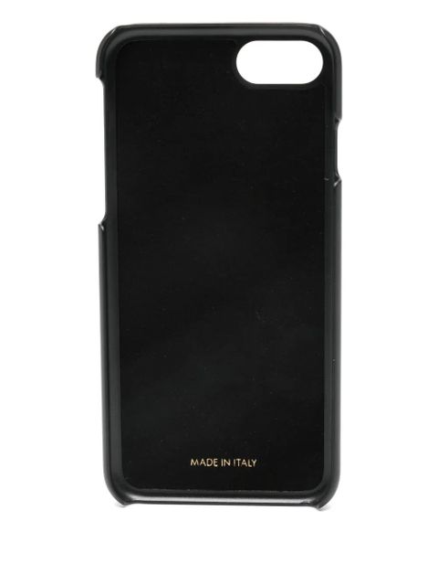 Dolce & Gabbana iPhone 7 embossed logo-plaque phone case - Red - zdjęcie produktu nr 2