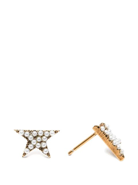 Golden Goose star-design earrings