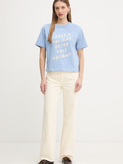 MAX&Co. t-shirt bawełniany MCLFERIALE - zdjęcie produktu nr 1