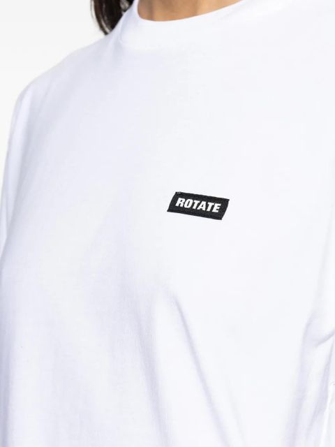 ROTATE BIRGER CHRISTENSEN ruffled T-shirt - White