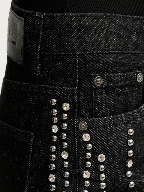 Gestuz jeansy damskie kolor czarny 10910795 - zdjęcie produktu nr 2