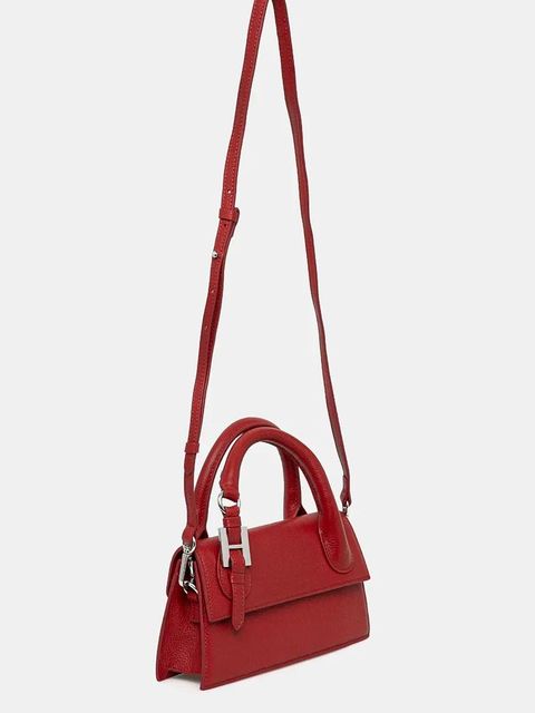 Silvian Heach torebka skórzana MARECHIARO kolor czerwony RCP25007BO - zdjęcie produktu nr 2