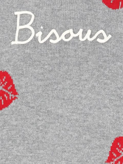 MC2 Saint Barth embroidered long-sleeved sweater - Grey - zdjęcie produktu nr 2