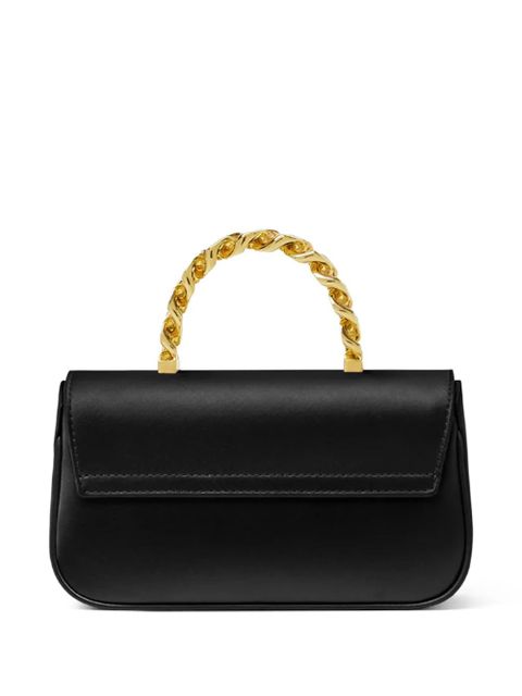 Versace La Medusa satin mini bag - Black