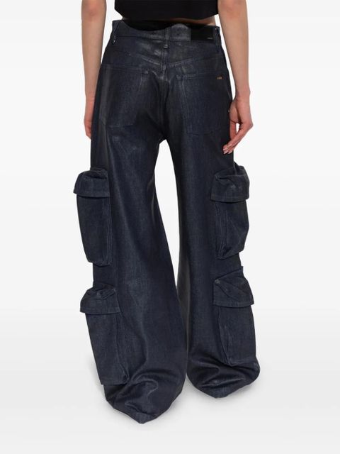 AMIRI wide-leg cargo jeans - Blue