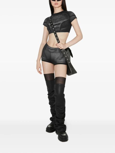 MISBHV logo-detail shorts - Black - zdjęcie produktu nr 2