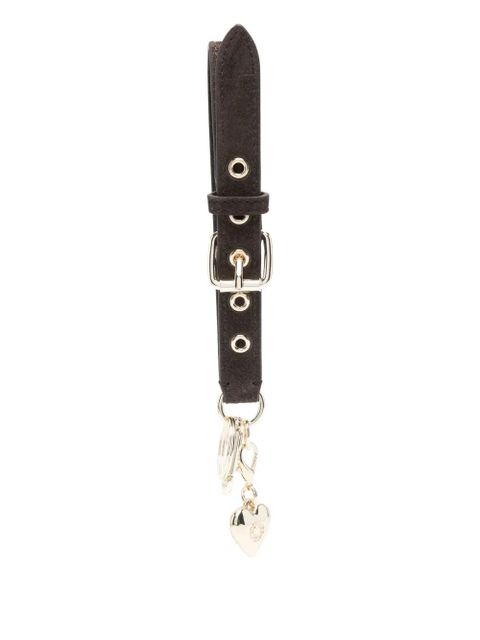 Maje suede buckled keyring - Brown - zdjęcie produktu nr 1