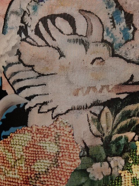 Desigual longsleeve DRAGON LACROIX kolor multicolor 25WWTK39