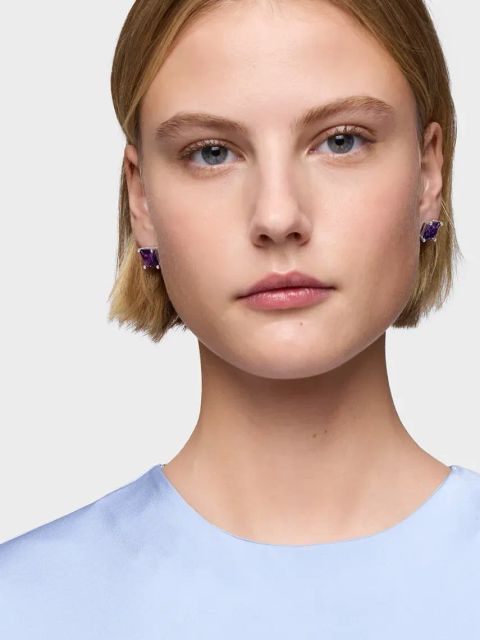 Tous kolczyki srebrne Color Lab 1004251100