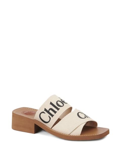 Chloé 45mm block-heel sandals - White - zdjęcie produktu nr 2