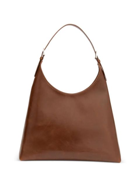 BY FAR Camryn leather shoulder bag - Brown - zdjęcie produktu nr 1