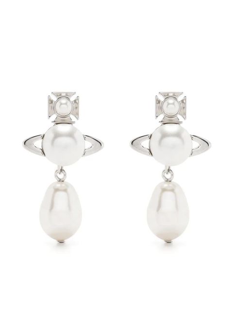 Vivienne Westwood Orb-embellished stud earrings - Silver - zdjęcie produktu nr 1