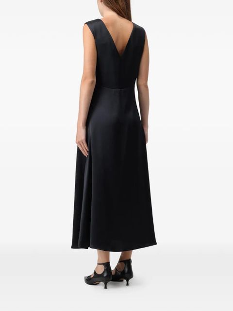 Weekend Max Mara V-neck dress - Black - zdjęcie produktu nr 2