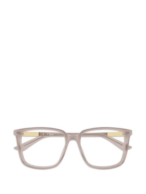 Chloé Eyewear square-frame glasses - Neutrals - zdjęcie produktu nr 1
