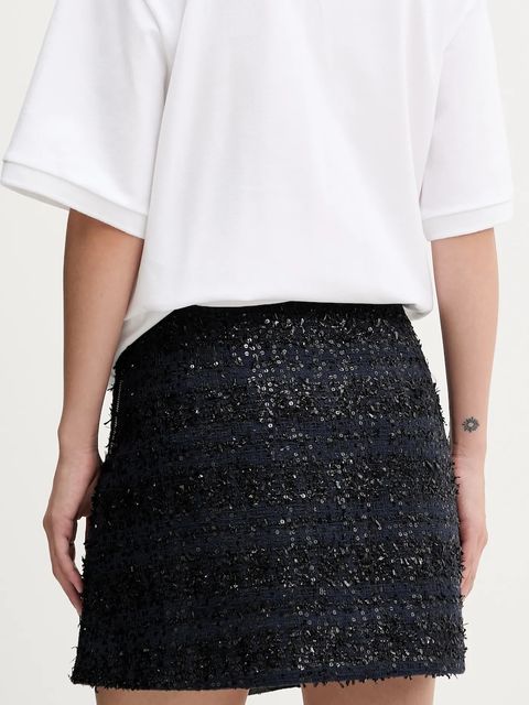 Rotate spódnica kolor granatowy mini rozkloszowana 1141981725 - zdjęcie produktu nr 2