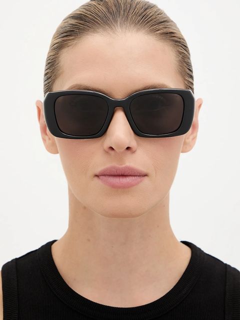 Coach okulary przeciwsłoneczne damskie kolor czarny 0HC8435U