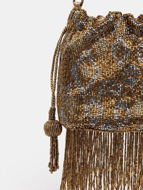 Hoss Intropia torebka kolor złoty 2052026