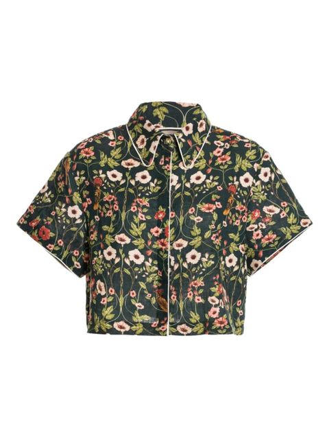 Agua By Agua Bendita floral-print shirt - Green - zdjęcie produktu nr 1