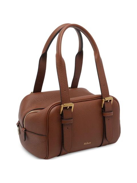 Mulberry small Boston leather tote bag - Brown