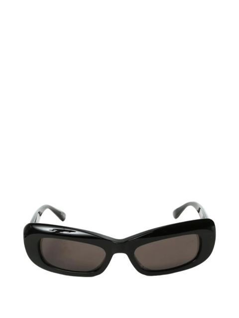 Balenciaga Diva rectangle-frame sunglasses - Black - zdjęcie produktu nr 1