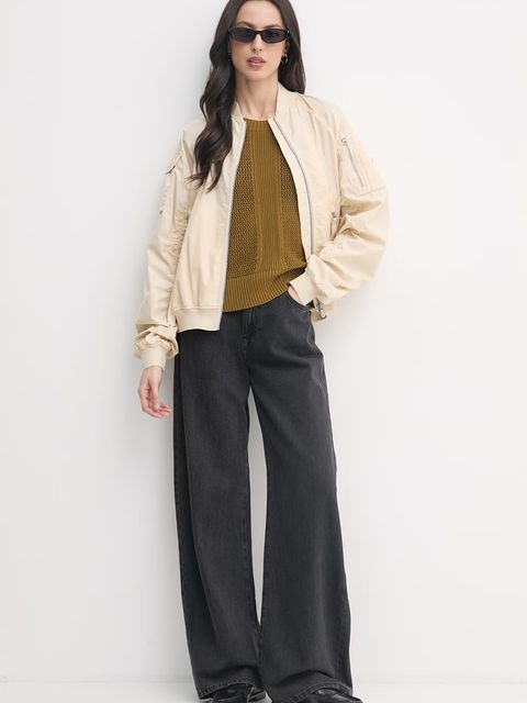 Sisley sweter damski z bawełny - zdjęcie produktu nr 1