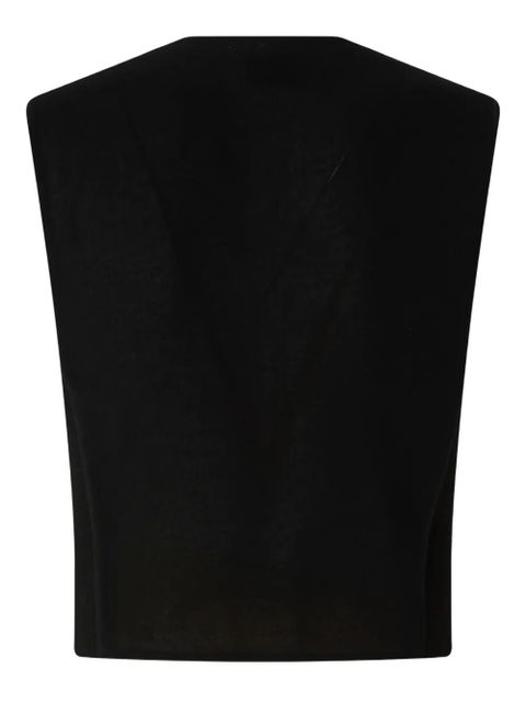 PINKO buttoned waistcoat - Black - zdjęcie produktu nr 2