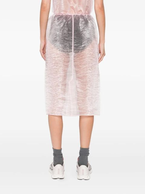 Cecilie Bahnsen floral-embroidered skirt - Pink - zdjęcie produktu nr 2