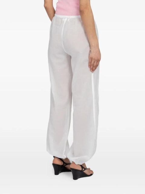 Gimaguas Angel sequin-embellished trousers - White