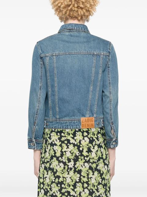 Zadig&Voltaire Kioka denim jacket - Blue