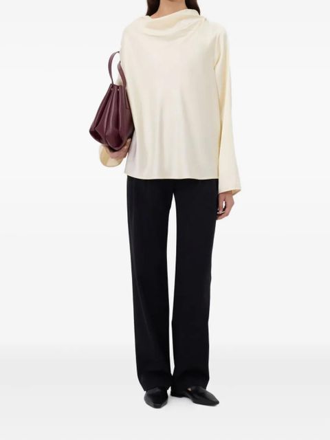 LouLou de Saison draped blouse - Neutrals