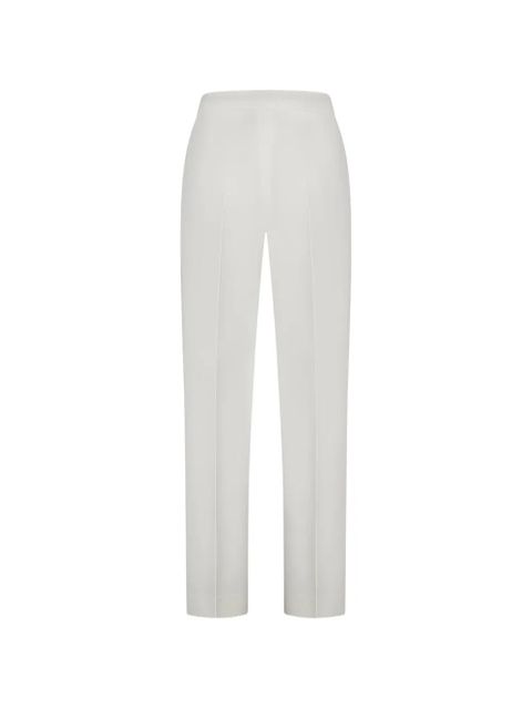 Max Mara cotton satin trousers - White - zdjęcie produktu nr 2