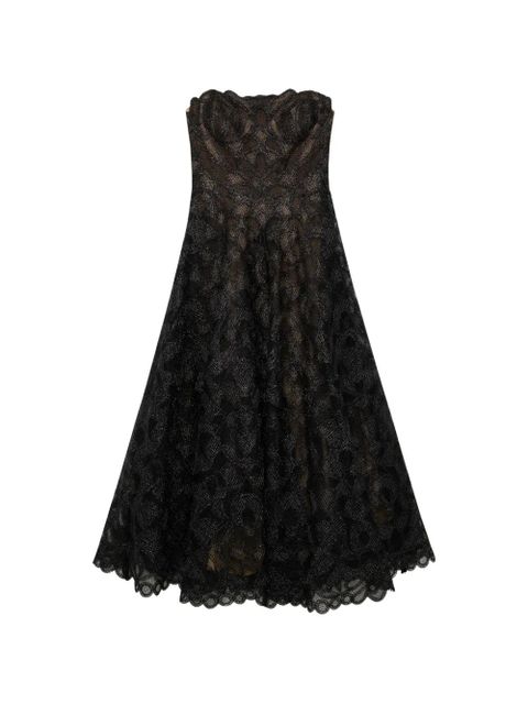 Simkhai Elvina bustier midi dress - Black - zdjęcie produktu nr 1