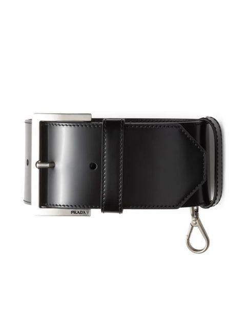 Prada Leather bag strap - Black - zdjęcie produktu nr 1