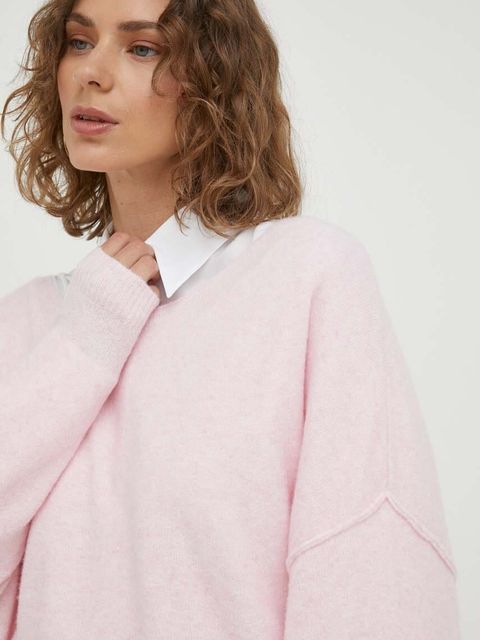 American Vintage sweter z domieszką wełny