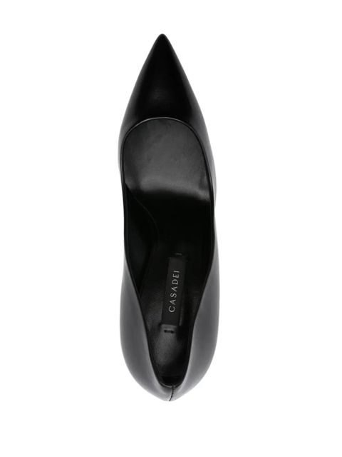 Casadei 100mm Julia leather pumps - Black