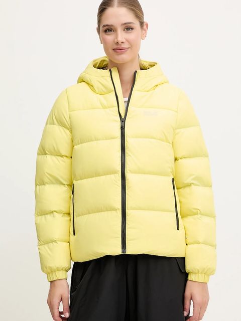 Jack Wolfskin kurtka FROZEN PALACE kolor żółty przejściowa A65097 - zdjęcie produktu nr 1