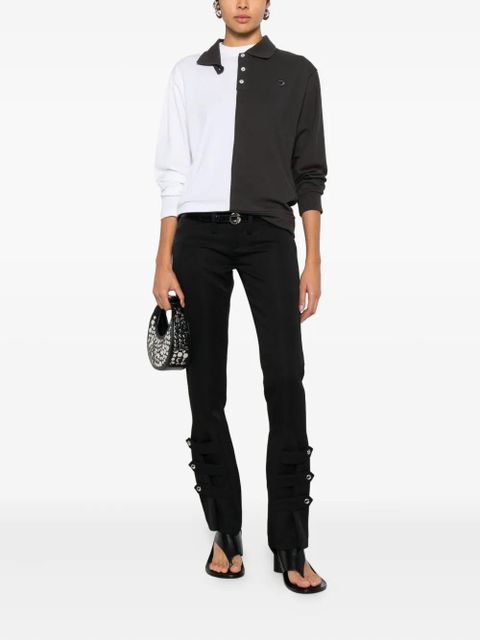 Coperni Trompe L'Oeil Demi polo shirt - White